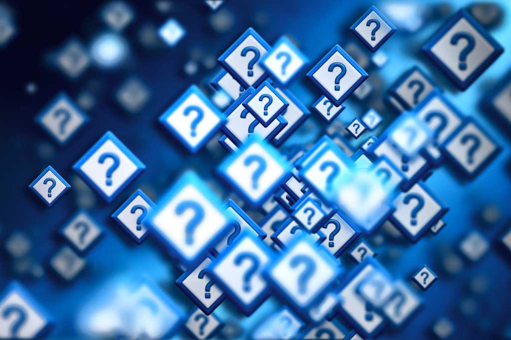 question marks / questions