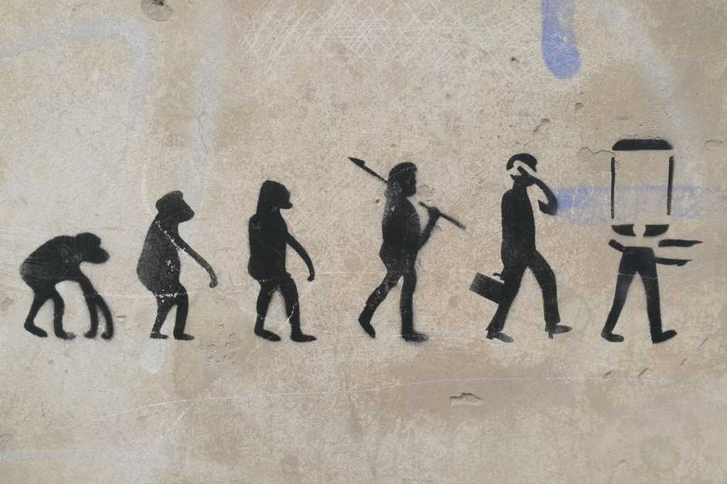 cave drawings evolution technology change
