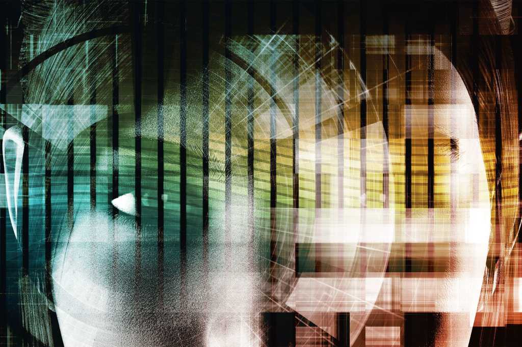 ai artificial intelligence ml machine learning abstract face