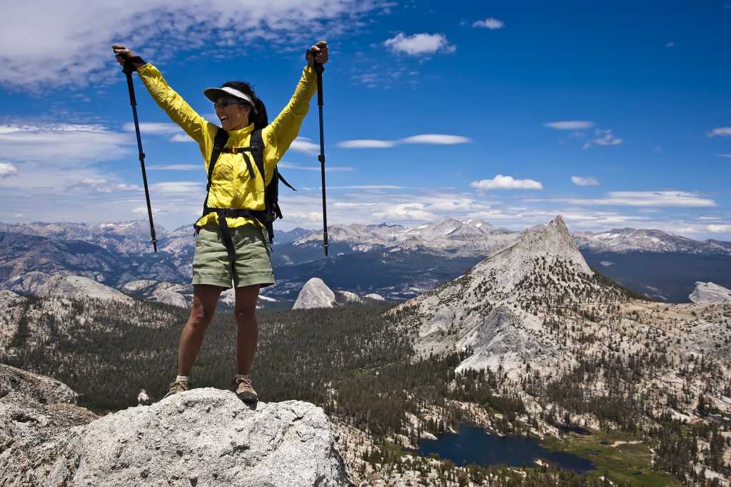 rock climber on the summit. 100827031