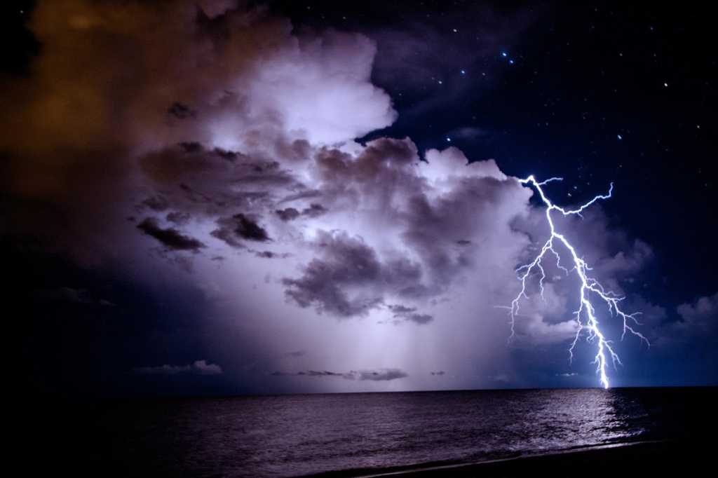 lightning clouds storm thunder