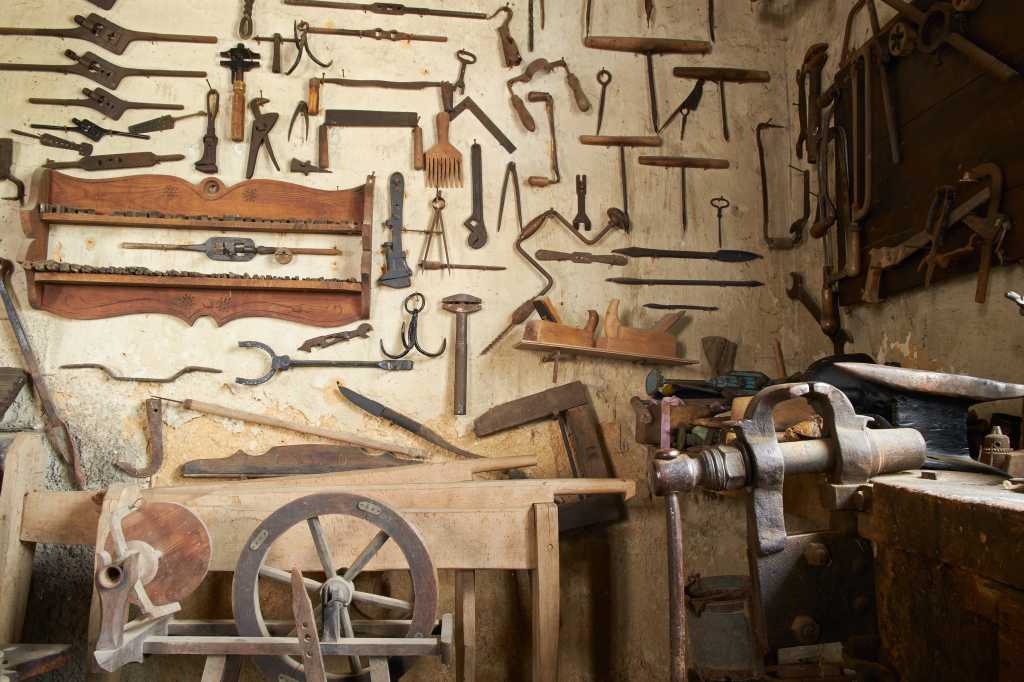 old workshop lost art ancient craft obsolete tools