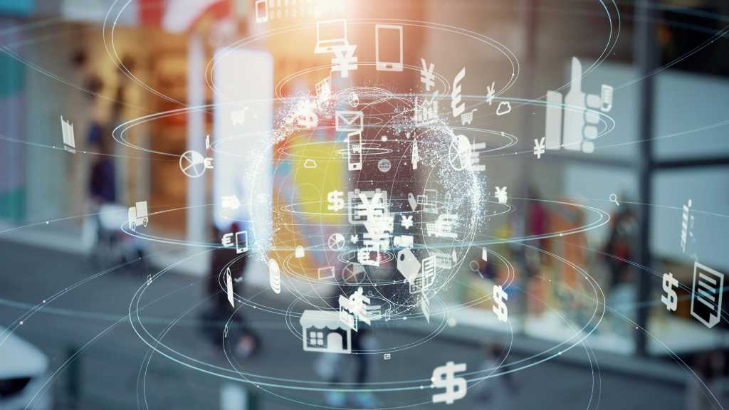 AI agent consuming and using enterprise data in retail-as-a-service application.